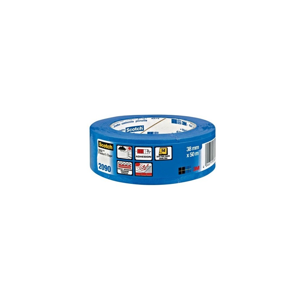 3M Masquage longue durée bleu 36MM – Masquage SP VITRES ET HUISSERIES