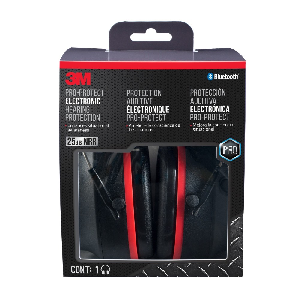 3M Casque Connecte Pro-protect – Microphones Actifs 30DB