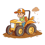 Travaille de la terre